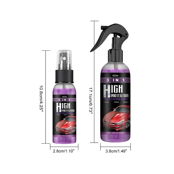 3 in 1 Ceramic Car Coating Spray（70% OFF）